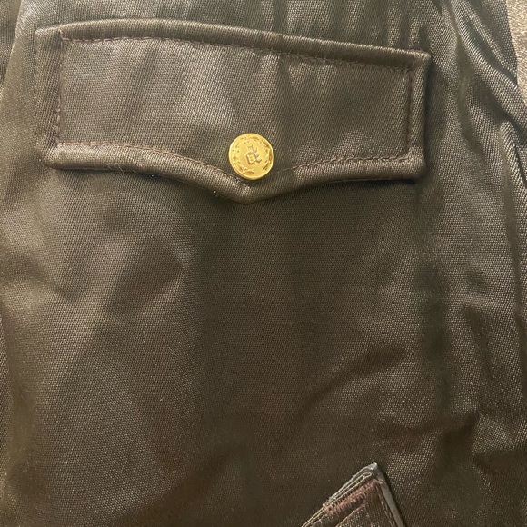 Vintage Butwin military / police jacket size 46 great condition shiny brown - Picture 7 of 16